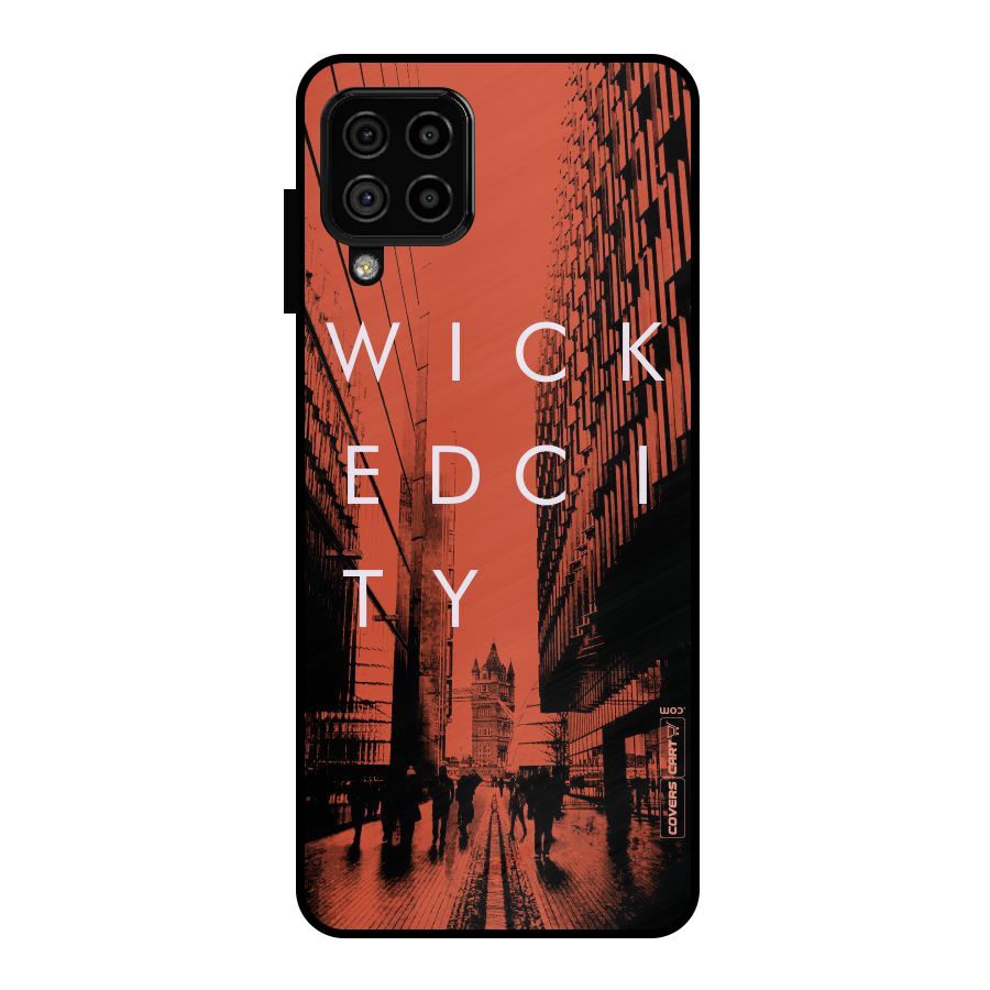 Wicked City Metal Back Case for Galaxy A22 4G