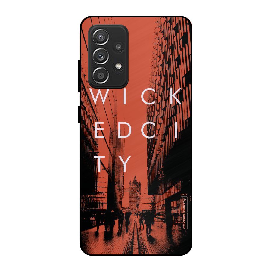 Wicked City Metal Back Case for Galaxy A52s 5G