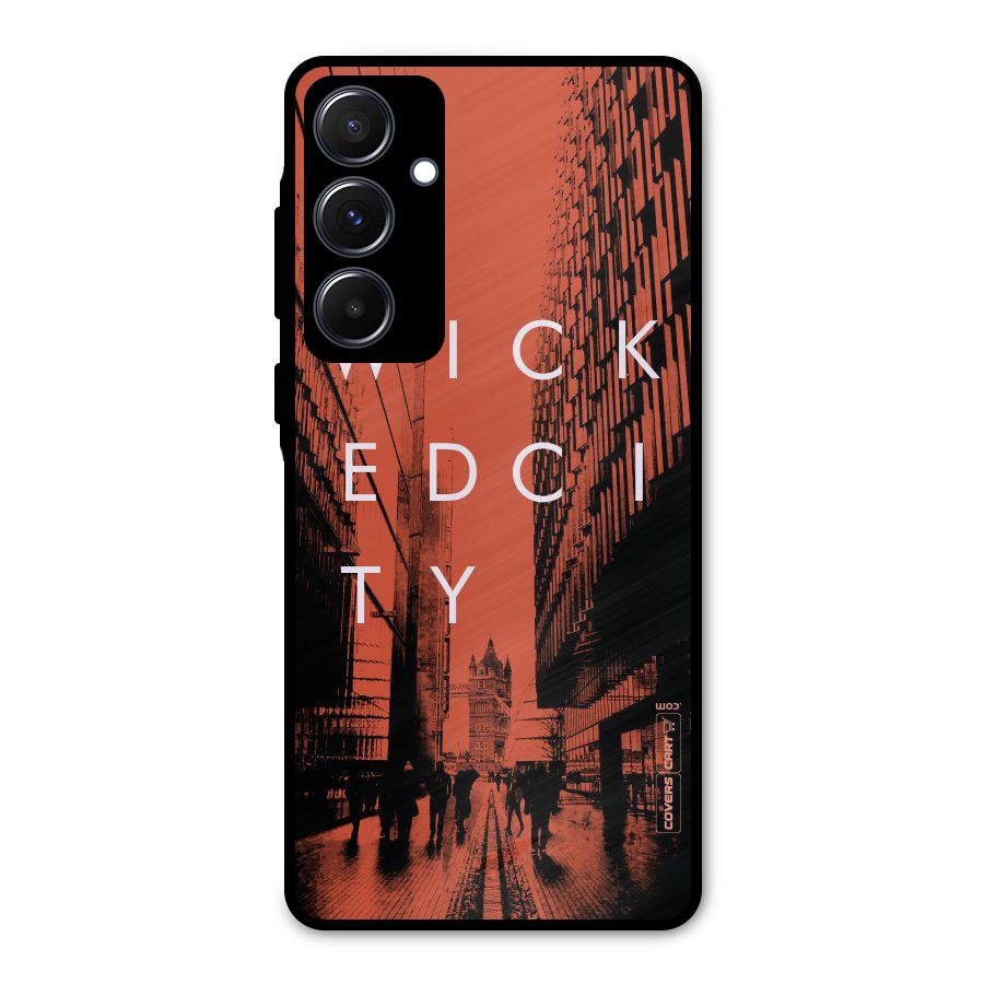 Wicked City Metal Back Case for Galaxy A55
