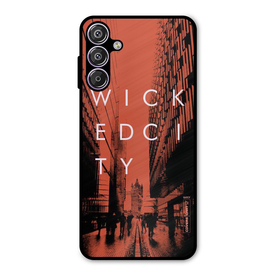 Wicked City Metal Back Case for Galaxy F15
