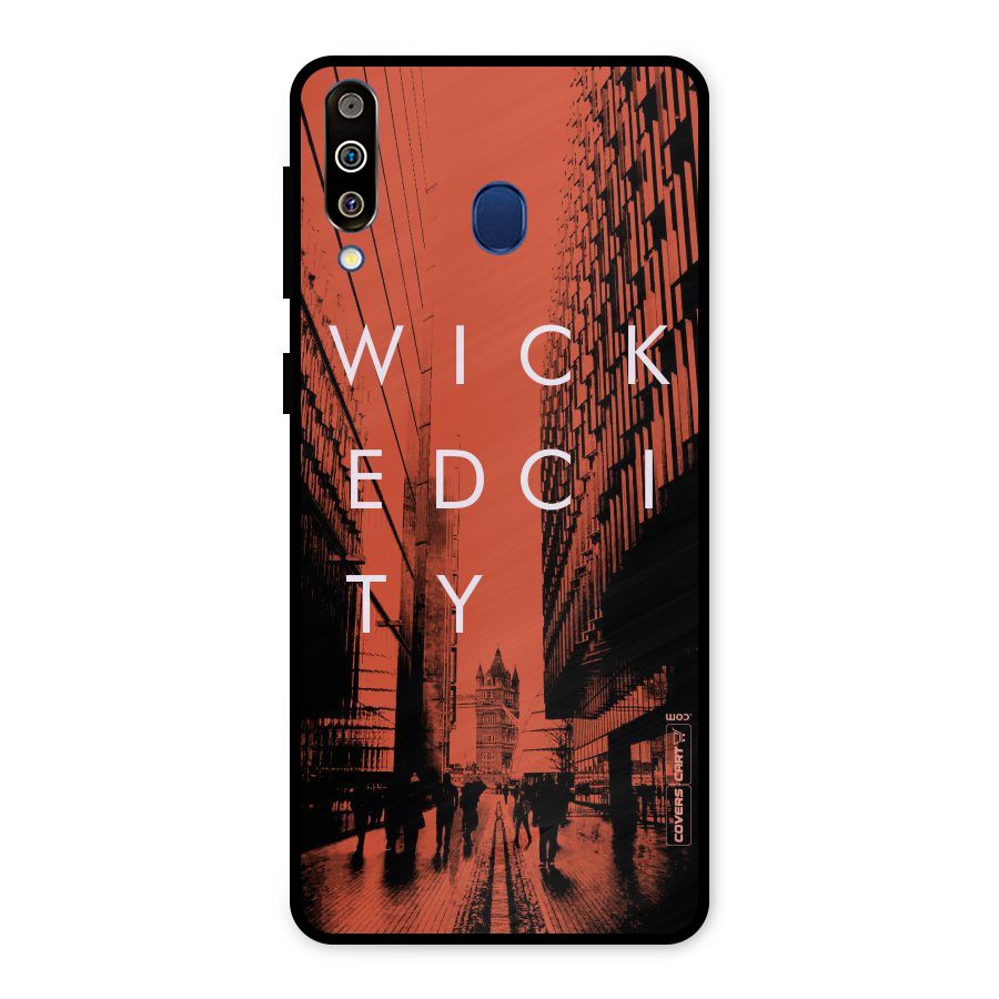 Wicked City Metal Back Case for Galaxy M30