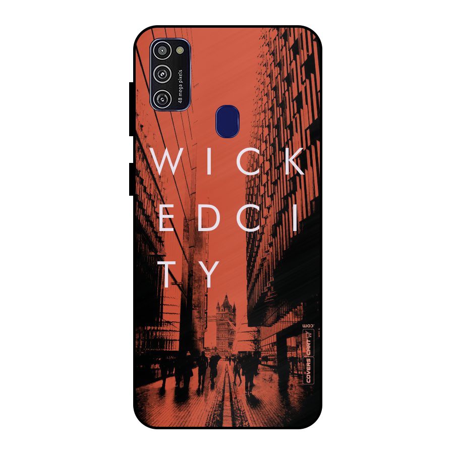 Wicked City Metal Back Case for Galaxy M30s