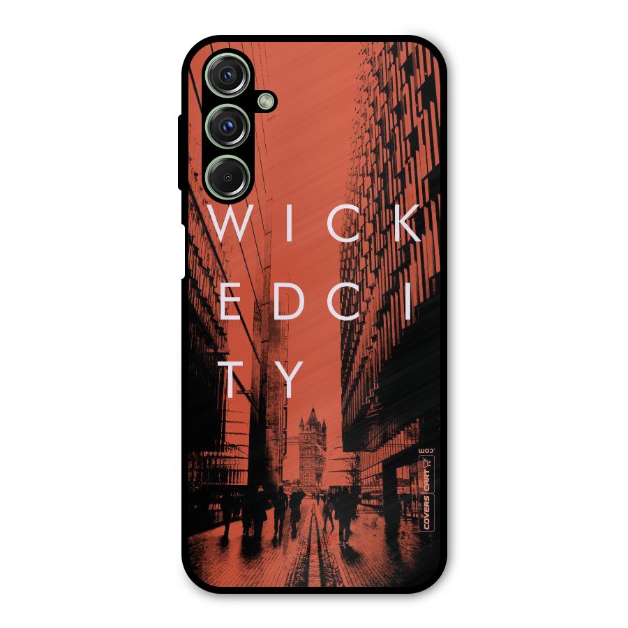 Wicked City Metal Back Case for Galaxy M34