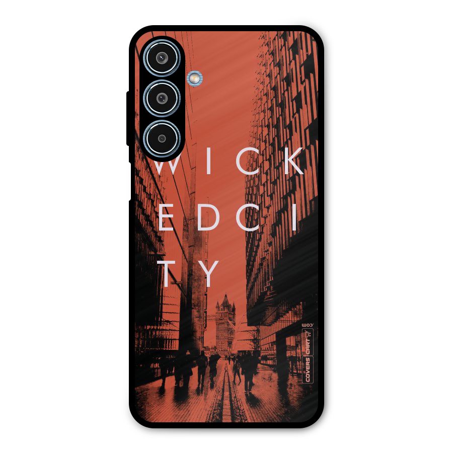 Wicked City Metal Back Case for Galaxy M35