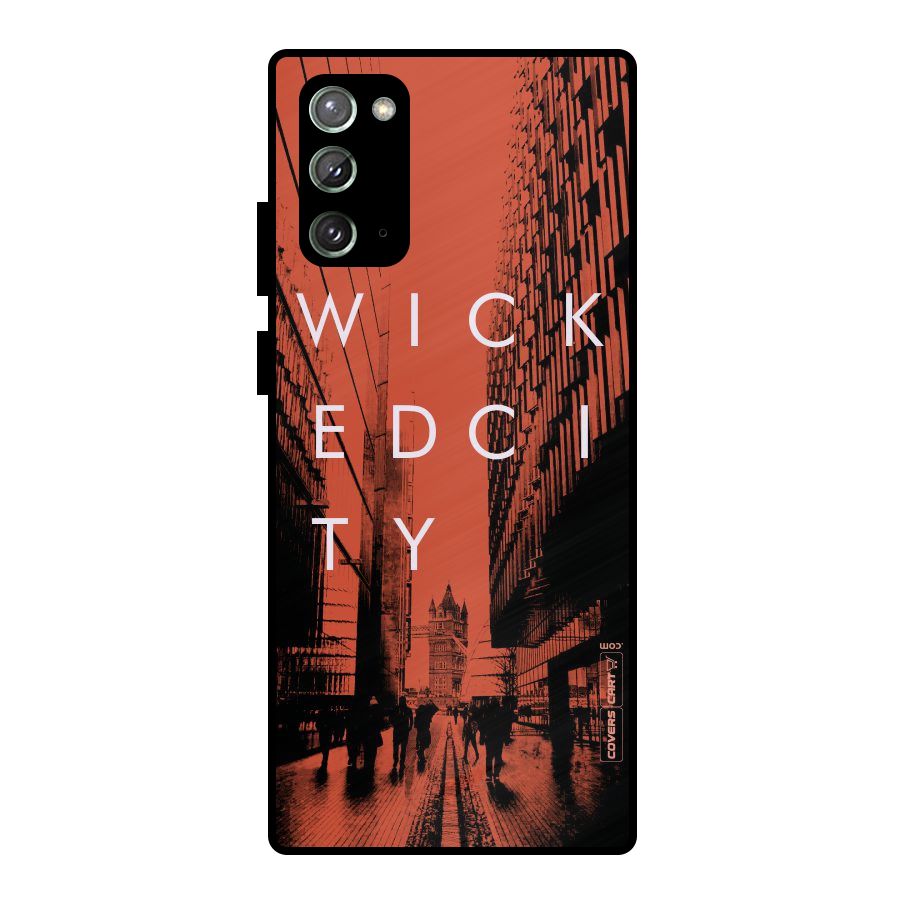 Wicked City Metal Back Case for Galaxy Note 20