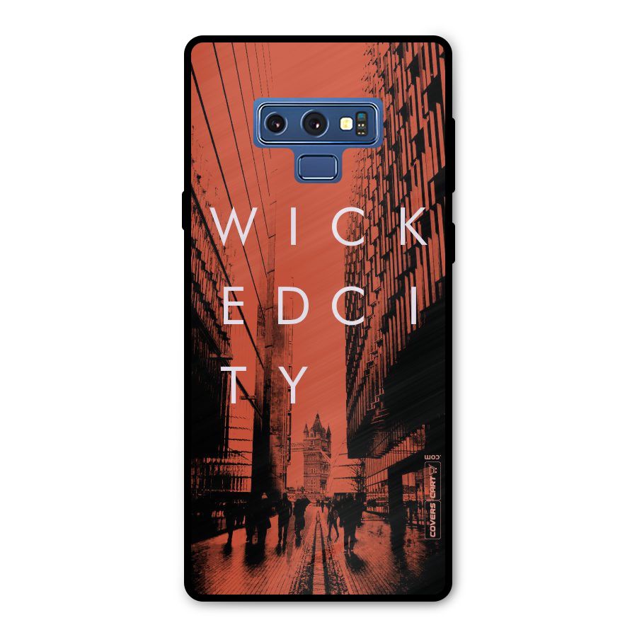 Wicked City Metal Back Case for Galaxy Note 9