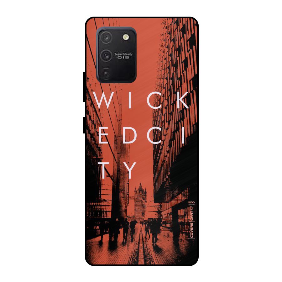 Wicked City Metal Back Case for Galaxy S10 Lite