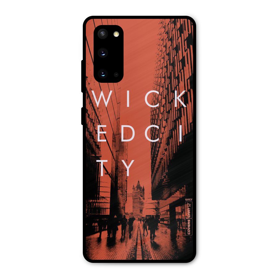Wicked City Metal Back Case for Galaxy S20