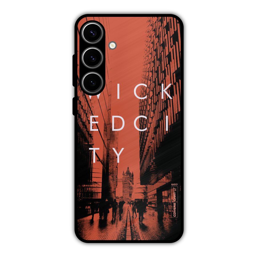 Wicked City Metal Back Case for Galaxy S24 Plus