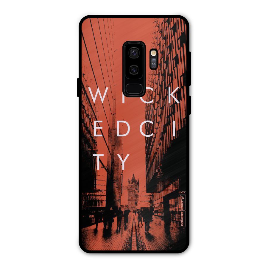 Wicked City Metal Back Case for Galaxy S9 Plus