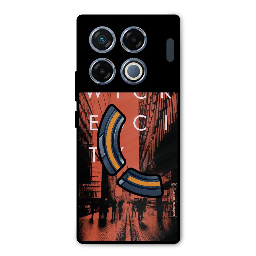 Wicked City Metal Back Case for Infinix GT 20 Pro