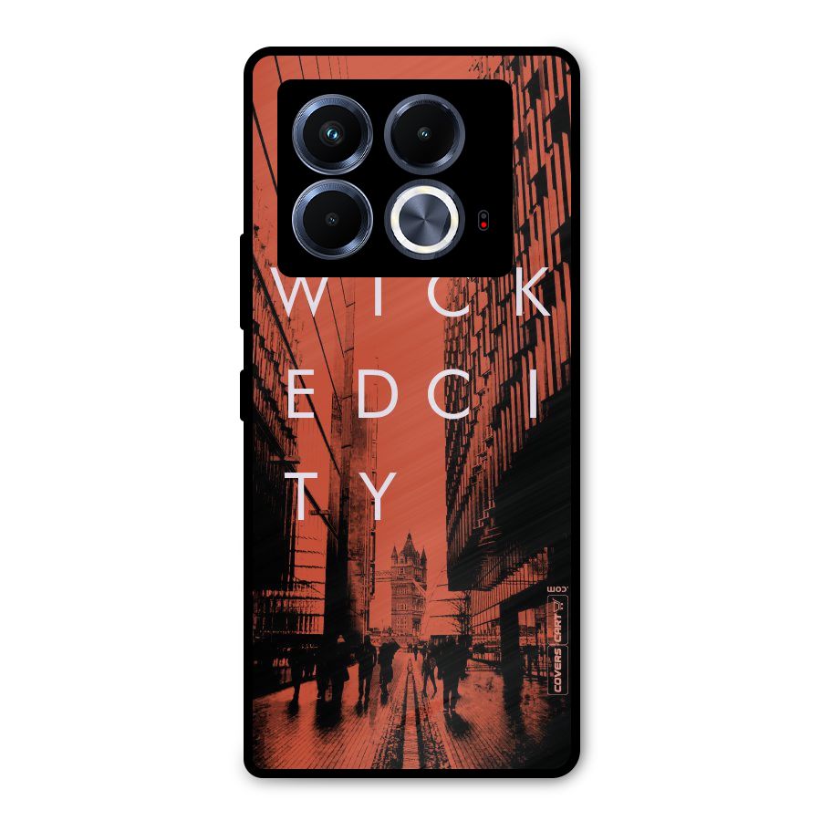 Wicked City Metal Back Case for Infinix Note 40 5G