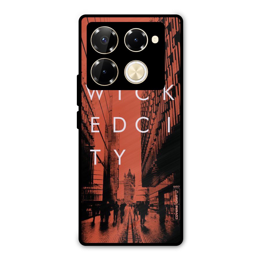 Wicked City Metal Back Case for Infinix Note 40 Pro Plus