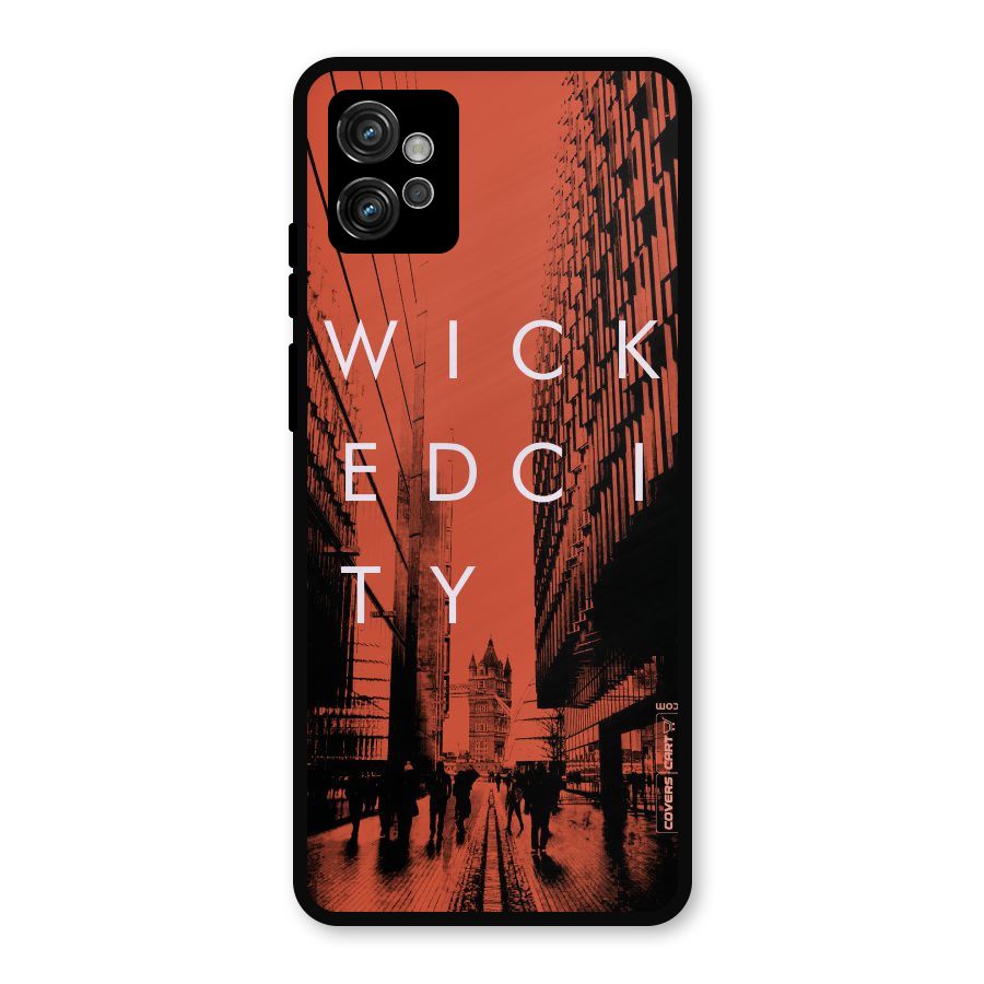 Wicked City Metal Back Case for Moto G32