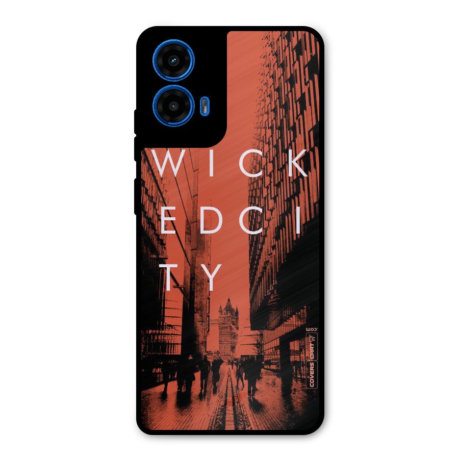 Wicked City Metal Back Case for Moto G45