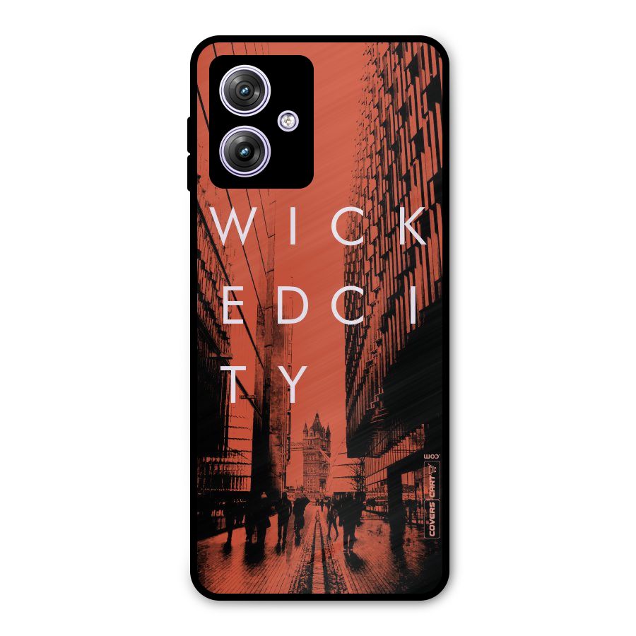 Wicked City Metal Back Case for Moto G64