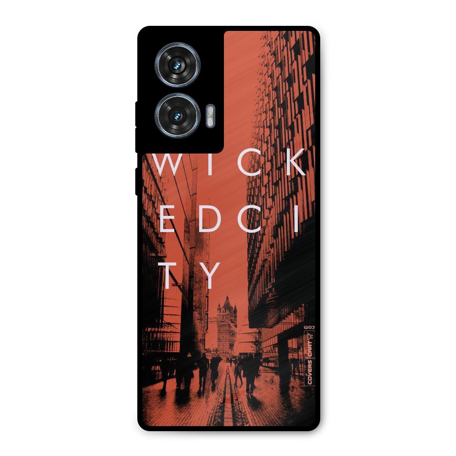 Wicked City Metal Back Case for Motorola Edge 50 Fusion
