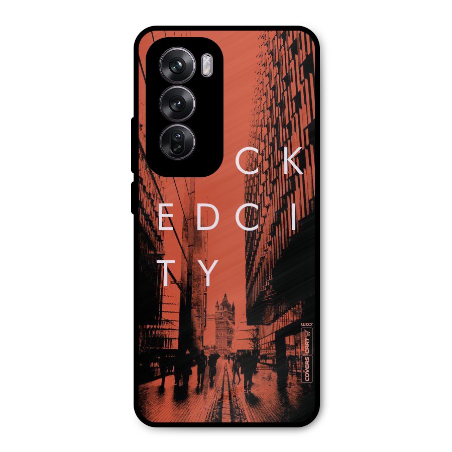 Wicked City Metal Back Case for Oppo Reno12 Pro