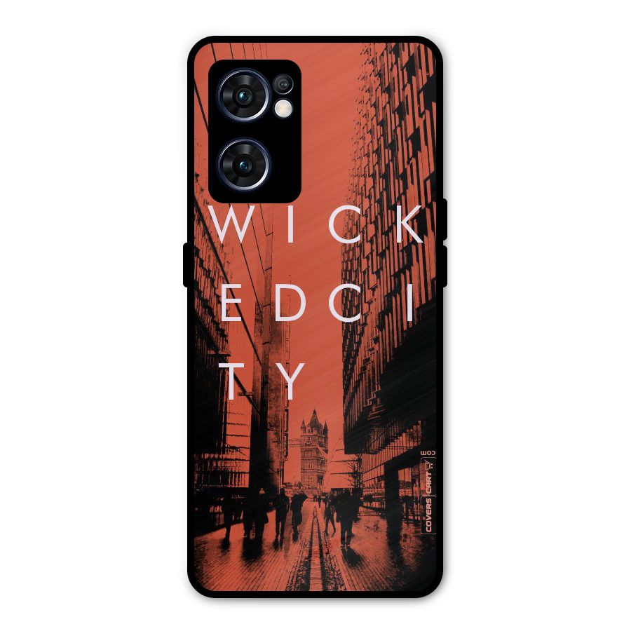 Wicked City Metal Back Case for Oppo Reno7 5G