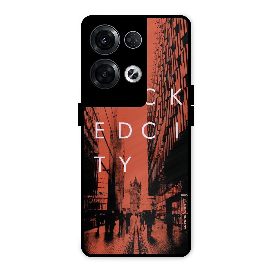Wicked City Metal Back Case for Oppo Reno8 Pro 5G