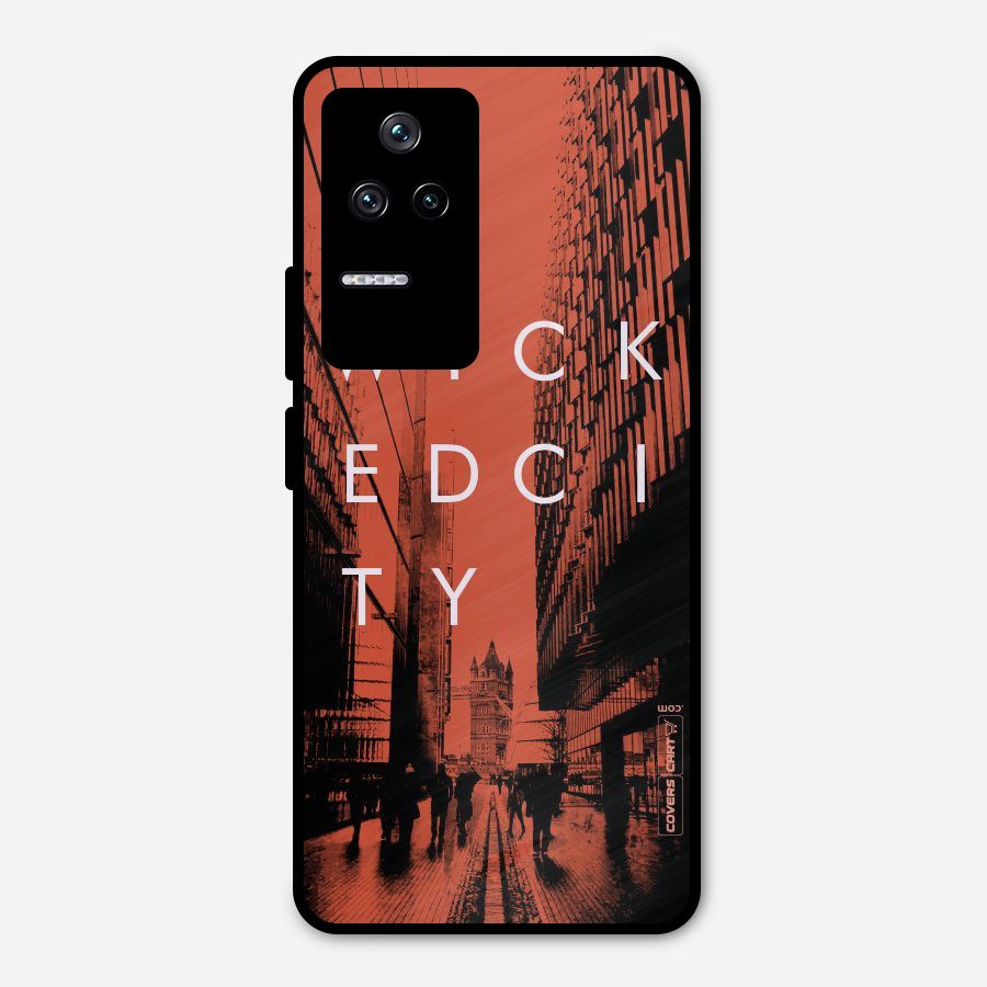 Wicked City Metal Back Case for Poco F4 5G