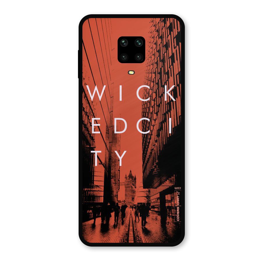Wicked City Metal Back Case for Poco M2