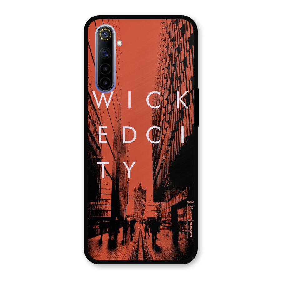 Wicked City Metal Back Case for Realme 6