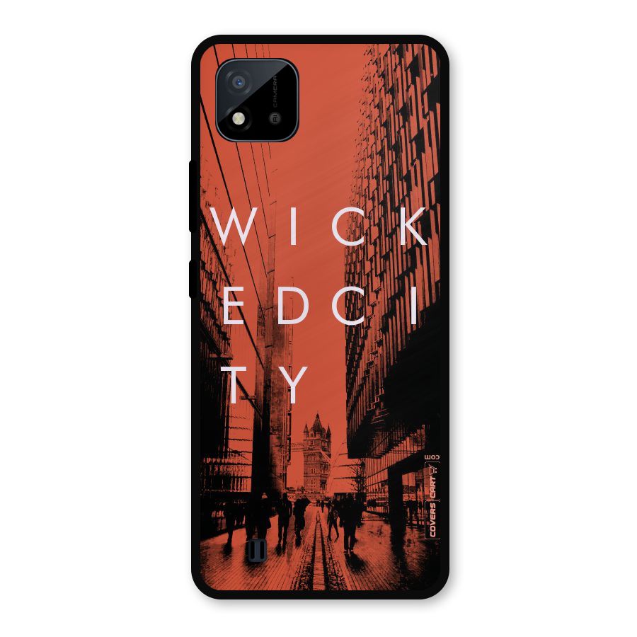 Wicked City Metal Back Case for Realme C11 2021