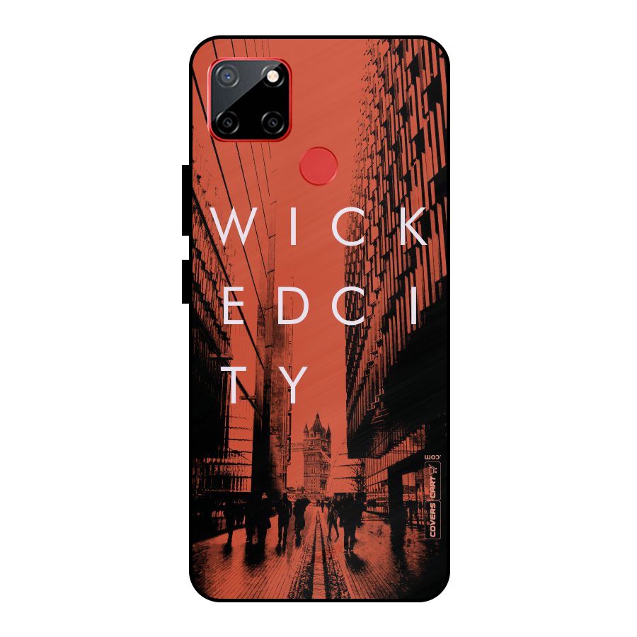 Wicked City Metal Back Case for Realme C12