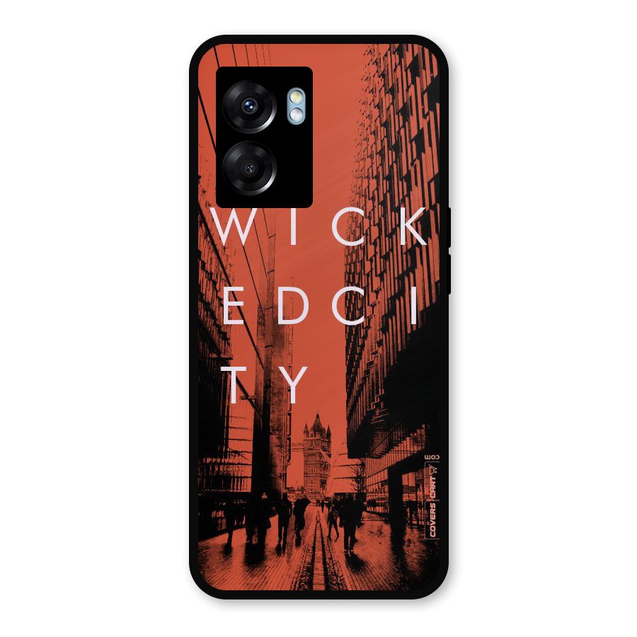 Wicked City Metal Back Case for Realme Narzo 50 5G