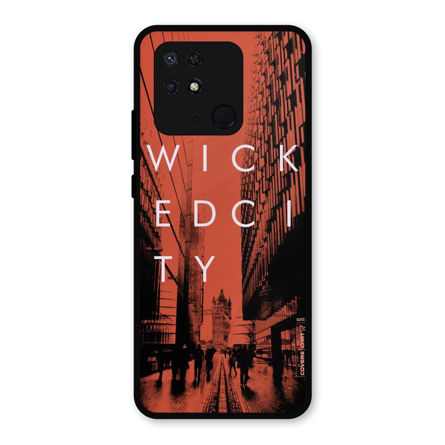 Wicked City Metal Back Case for Redmi 10 Power