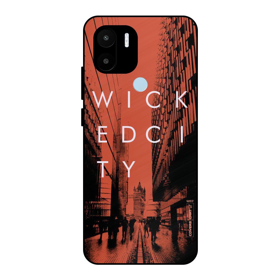 Wicked City Metal Back Case for Redmi A2+