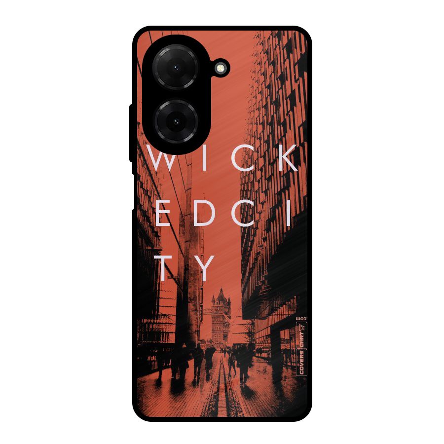 Wicked City Metal Back Case for Redmi A5 4G