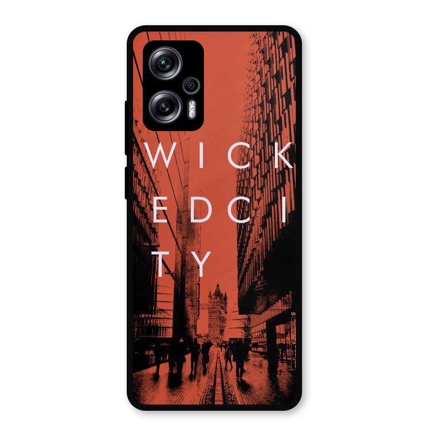 Wicked City Metal Back Case for Redmi K50i