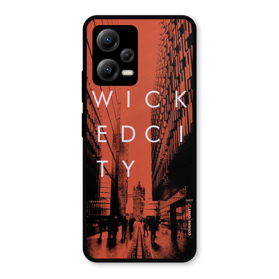 Wicked City Metal Back Case for Redmi Note 12 5G