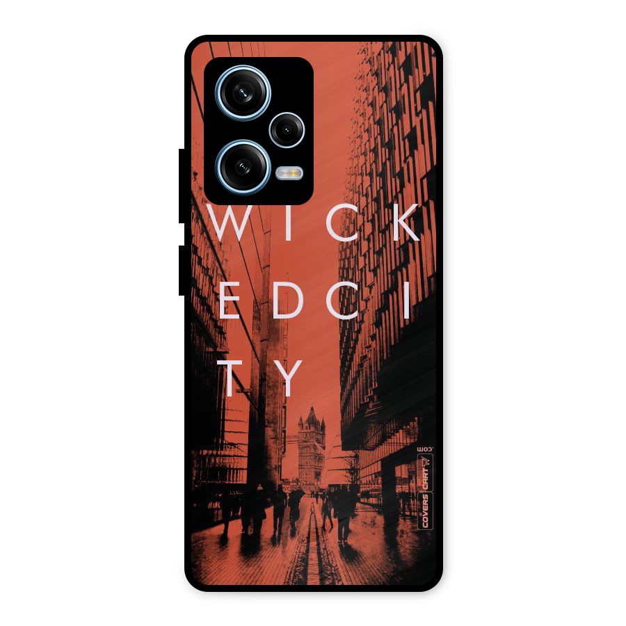 Wicked City Metal Back Case for Redmi Note 12 Pro