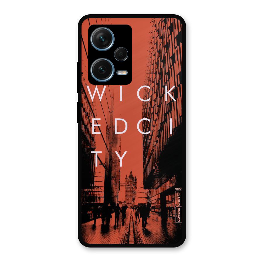 Wicked City Metal Back Case for Redmi Note 12 Pro Plus 5G