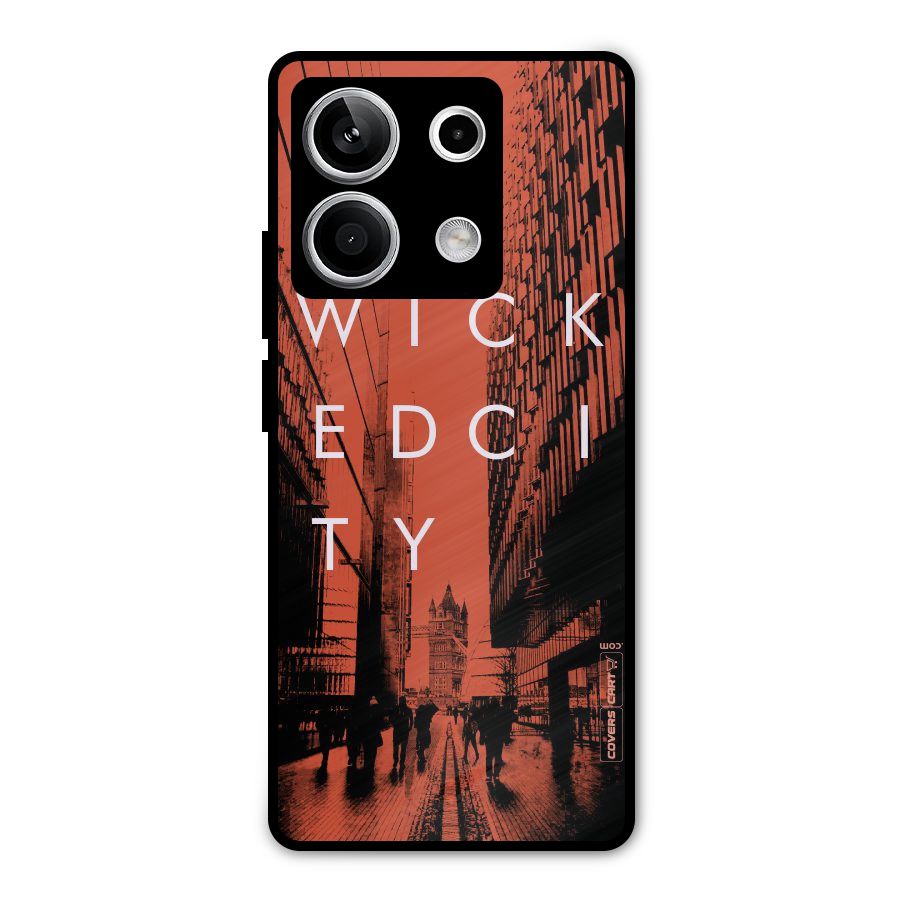 Wicked City Metal Back Case for Redmi Note 13 5G
