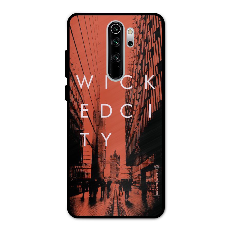 Wicked City Metal Back Case for Redmi Note 8 Pro