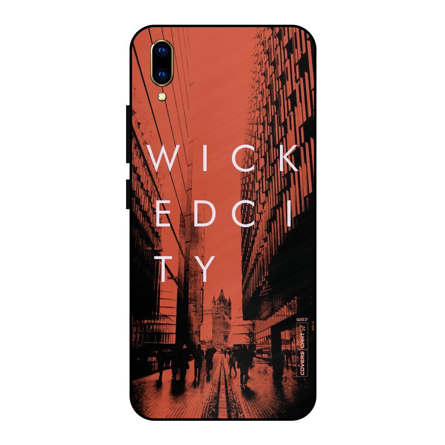 Wicked City Metal Back Case for Vivo V11 Pro
