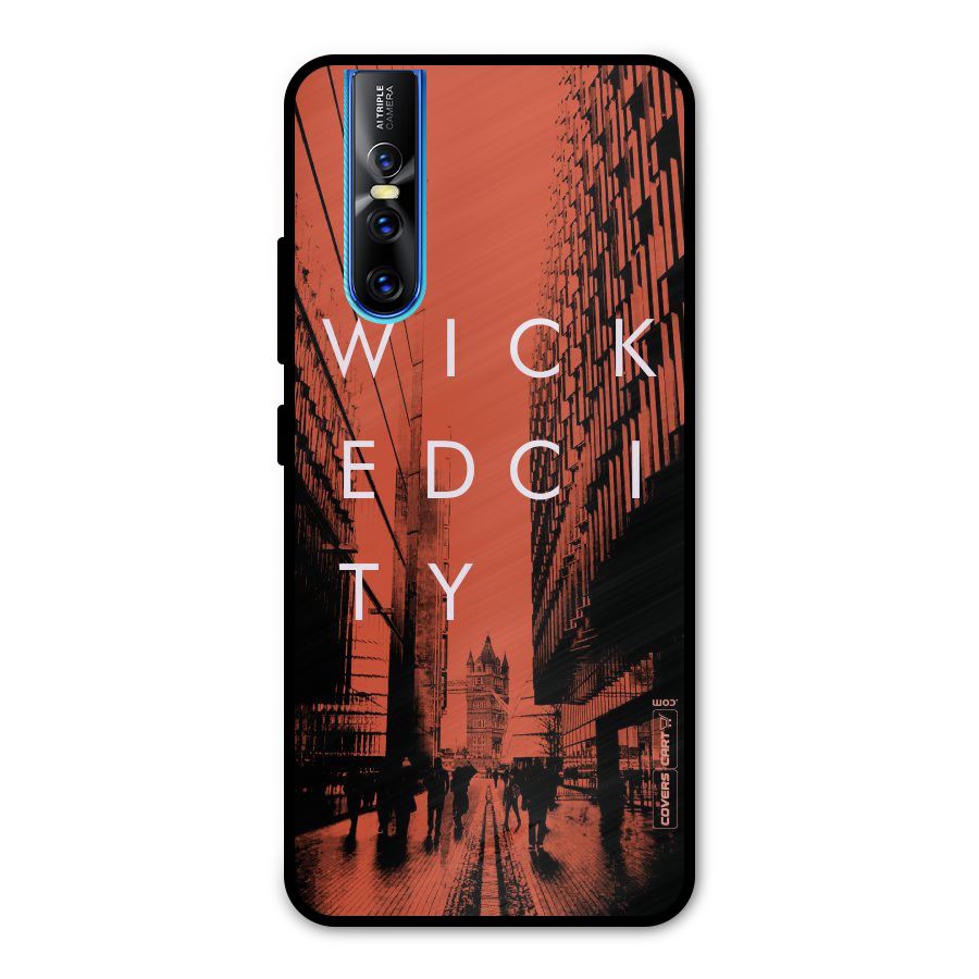 Wicked City Metal Back Case for Vivo V15 Pro