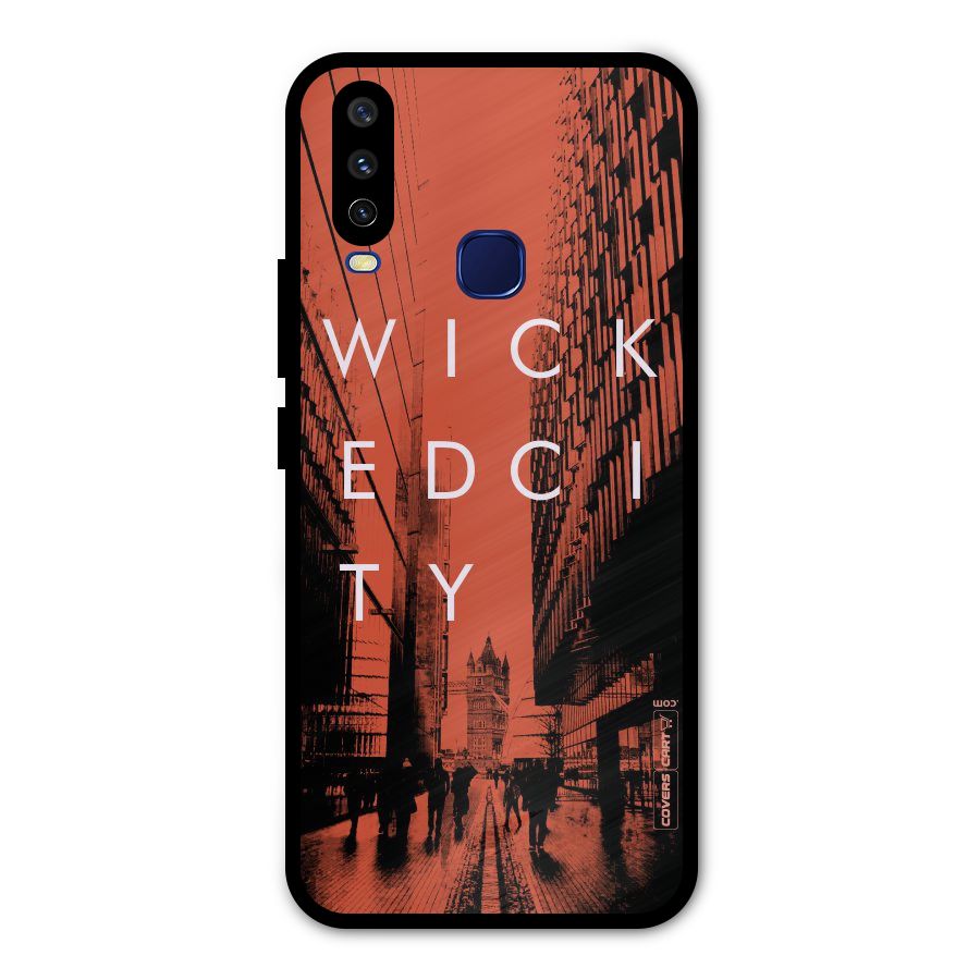 Wicked City Metal Back Case for Vivo V17