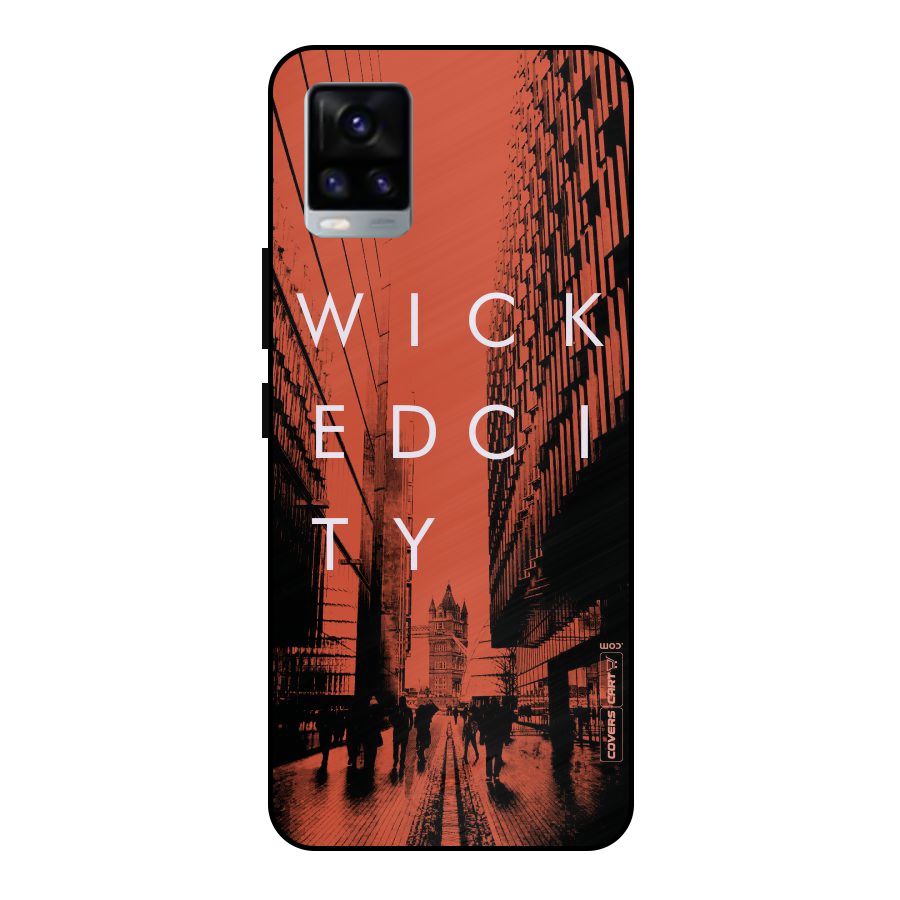 Wicked City Metal Back Case for Vivo V20 2021