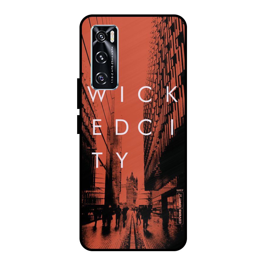 Wicked City Metal Back Case for Vivo V20 SE