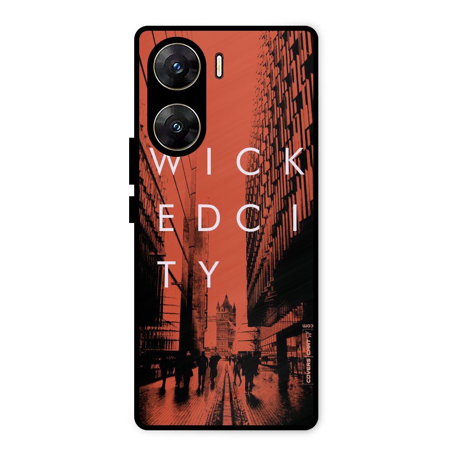 Wicked City Metal Back Case for Vivo V29e