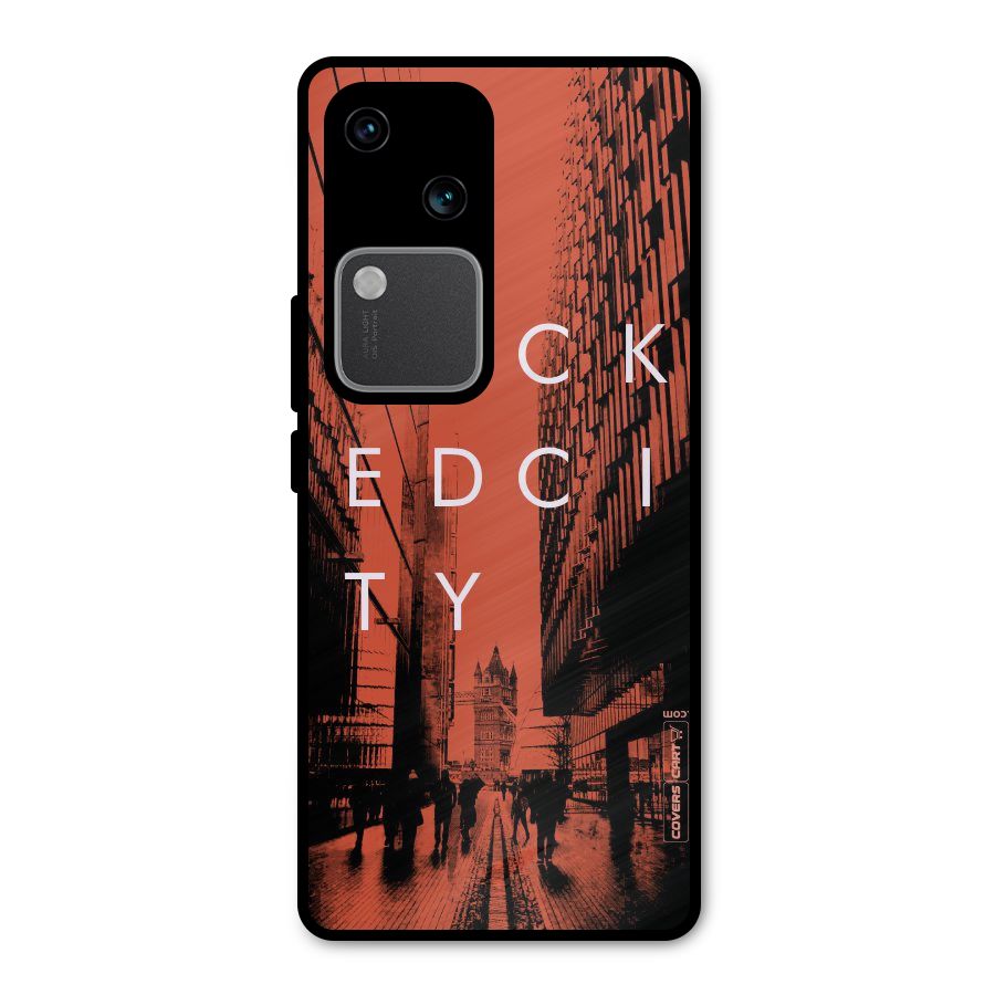 Wicked City Metal Back Case for Vivo V30