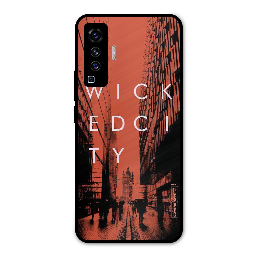 Wicked City Metal Back Case for Vivo X50