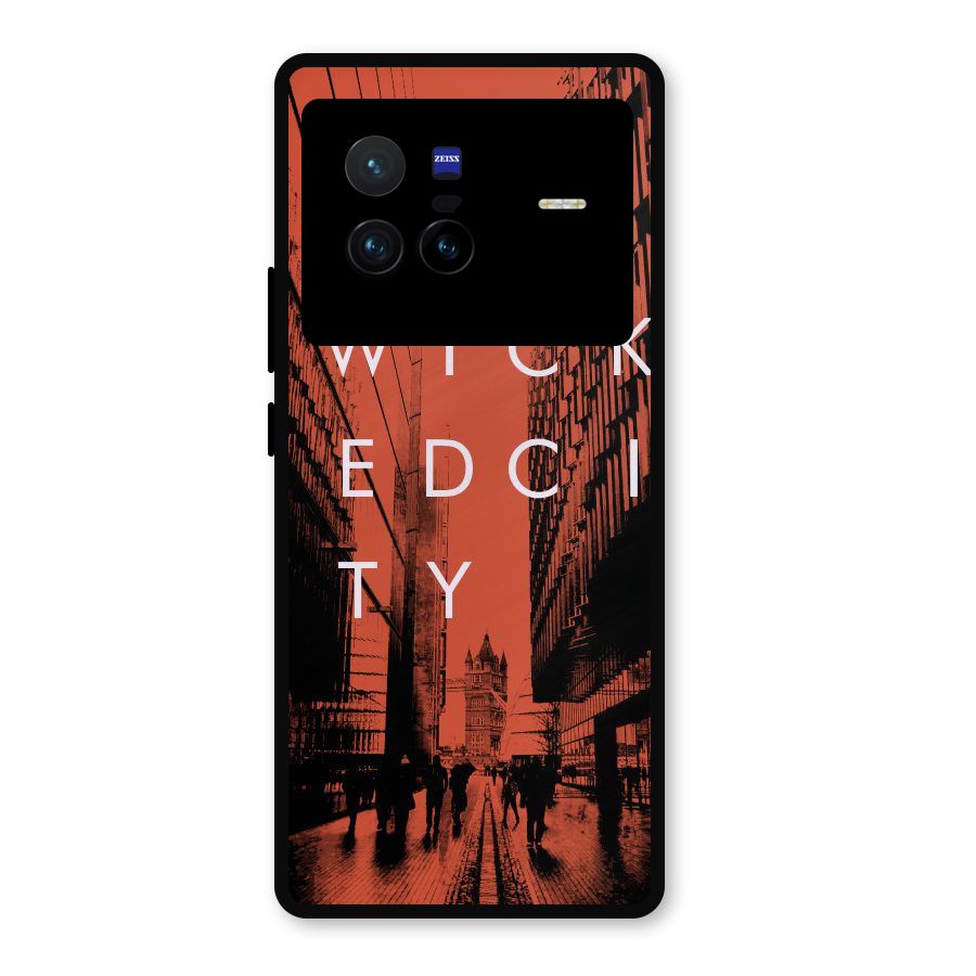 Wicked City Metal Back Case for Vivo X80