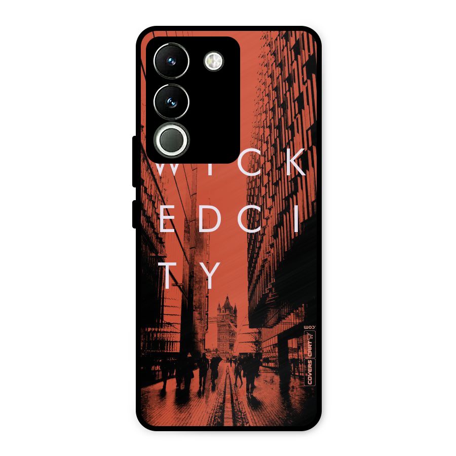 Wicked City Metal Back Case for Vivo Y200