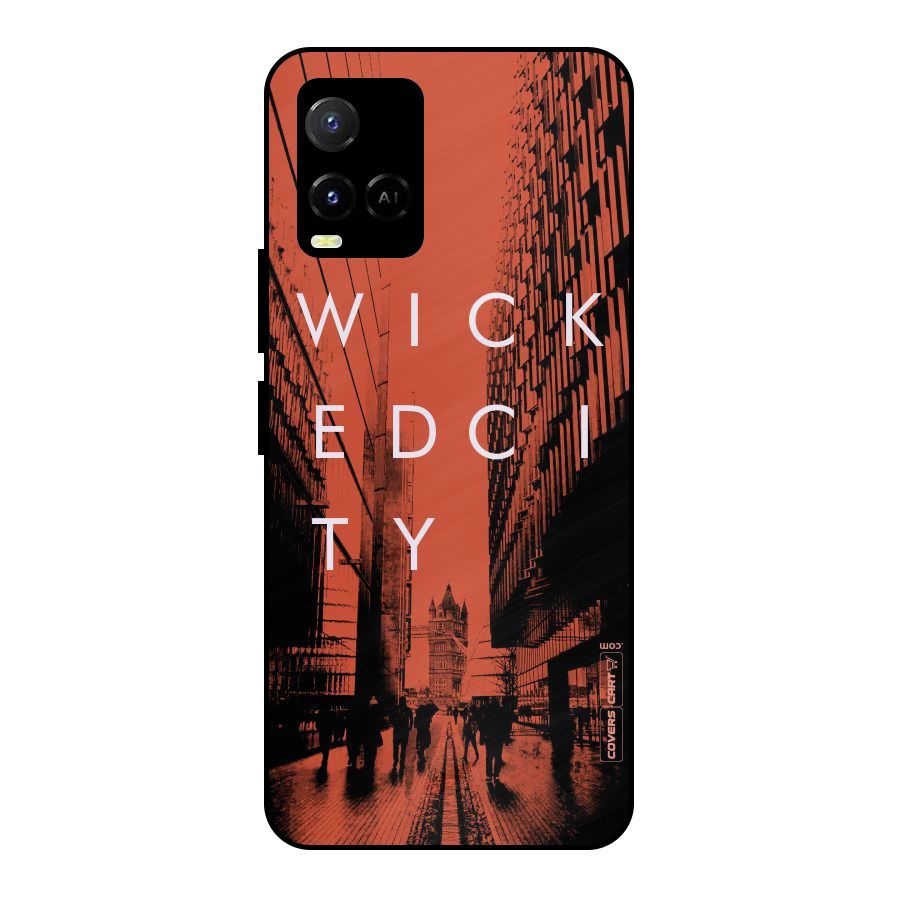 Wicked City Metal Back Case for Vivo Y21